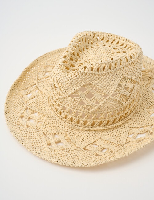 Zest Resort Zest Resort Cowboy Hat, Natural product photo View 04 L
