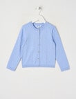 Mac & Ellie Dobby Spot Cardigan, Cornflower product photo