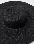 Whistle Jasmine Sun Hat, Black product photo View 03 S