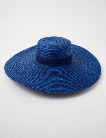 Whistle Jasmine Sun Hat, Navy product photo