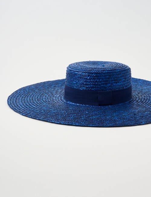 Whistle Jasmine Sun Hat, Navy product photo View 02 L