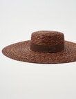 Whistle Jasmine Sun Hat, Chocolate product photo View 02 S