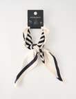 Boston + Bailey Square Scarf, 70 x 70cm, Geo Black & White product photo View 02 S