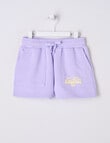 Mac & Ellie Athletics Club Knit Short, Lilac & Lemon product photo