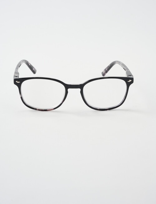 Zoom Reading Glasses, Black Marble product photo View 03 L