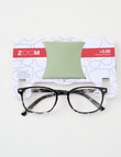 Zoom Reading Glasses, Black Marble product photo View 02 S