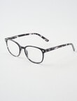 Zoom Reading Glasses, Black Marble product photo