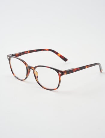 Zoom Reading Glasses, Tortoiseshell Brown product photo
