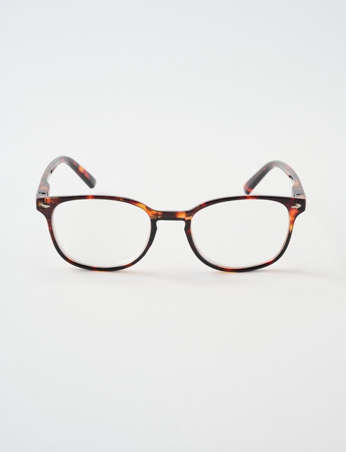 Zoom Reading Glasses, Tortoiseshell Brown product photo View 03 L