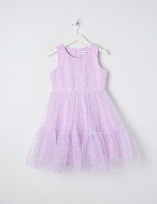 Mac & Ellie Party Collection Maisie Tulle Dress, Lilac product photo