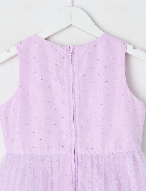 Mac & Ellie Party Collection Maisie Tulle Dress, Lilac product photo View 03 L