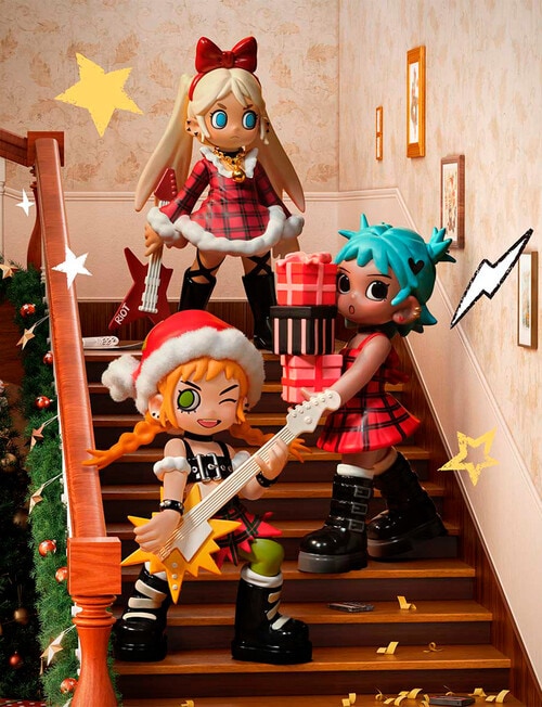 Pop Mart Lil Peach Riot Holiday Mixtape Series Figures product photo View 07 L