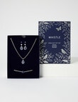 Whistle Diana Jewellery Gift Box, 3-Piece, Blue product photo View 02 S
