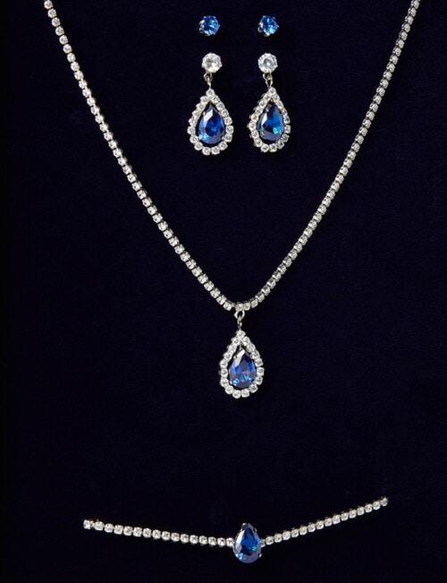 Whistle Diana Jewellery Gift Box, 3-Piece, Blue product photo View 03 L