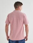 Chisel Tipped Polo Shirt, Peach product photo View 02 S