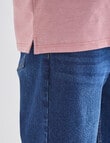 Chisel Tipped Polo Shirt, Peach product photo View 04 S