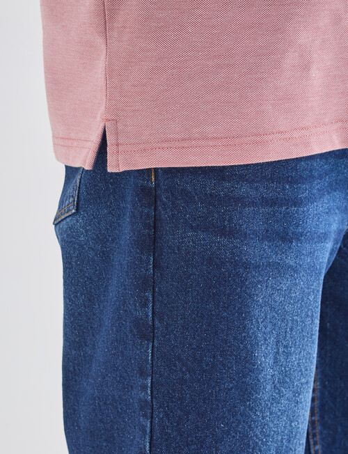 Chisel Tipped Polo Shirt, Peach product photo View 04 L