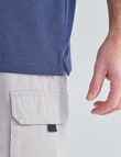 Chisel Tipped Polo Shirt, Denim product photo View 04 S