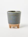 Tilly Home Alya Pot Planter, Seafog product photo