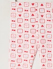 Mac & Ellie Stamps Full Length Legging, Vanilla product photo View 02 S