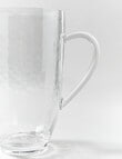 Terrace Tide Hammered Pitcher, 1.9L, Clear product photo View 03 S
