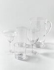 Terrace Tide Hammered Pitcher, 1.9L, Clear product photo View 04 S