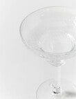 Terrace Tide Hammered Margarita Glass, Clear product photo View 02 S