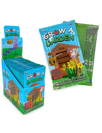Grow a Garden Collectible Sticker Cards, Assorted product photo