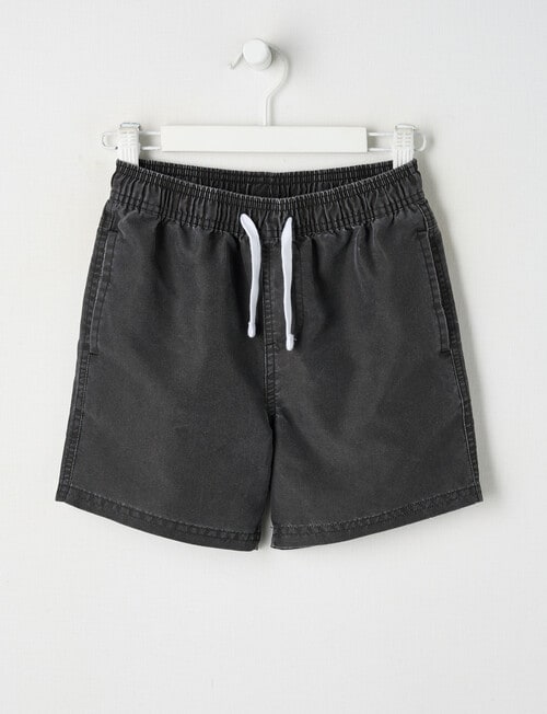 Mac & Ellie Volley Short, Acid Black product photo