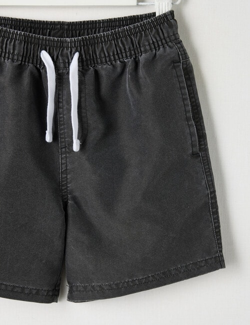 Mac & Ellie Volley Short, Acid Black product photo View 03 L