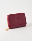 Carte Small Zippy Wallet, Merlot product photo