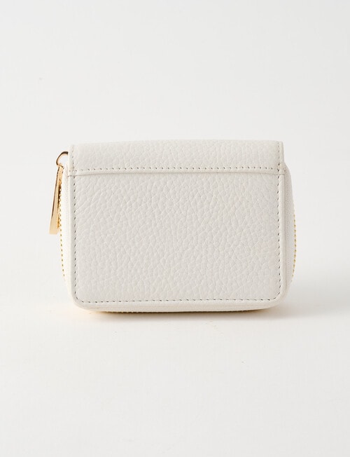 Carte Small Zippy Wallet, Pearl product photo View 02 L
