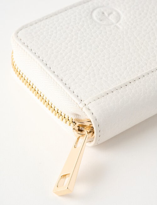 Carte Small Zippy Wallet, Pearl product photo View 05 L