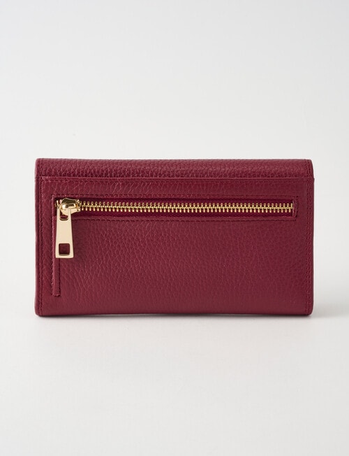 Carte Trifold Wallet, Merlot product photo View 02 L