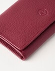Carte Trifold Wallet, Merlot product photo View 04 S