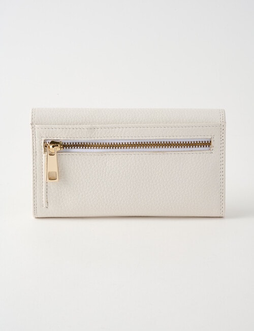 Carte Trifold Wallet, Pearl product photo View 02 L