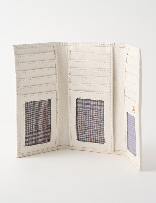Carte Trifold Wallet, Pearl product photo View 06 L
