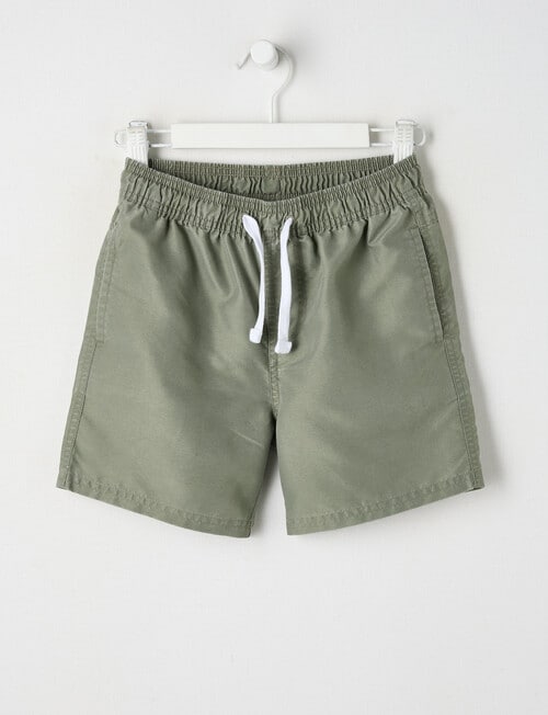 Mac & Ellie Volley Short, Acid Khaki product photo