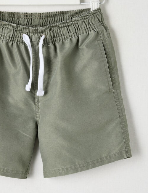 Mac & Ellie Volley Short, Acid Khaki product photo View 03 L
