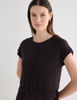 Jigsaw Reflect Dress, 2-Piece, Dark Chocolate product photo View 05 S
