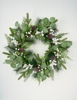 Christmas Shop White Berry Wreath, 61cm product photo