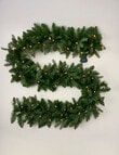 Christmas Shop Pre-Lit Faux Spruce Garland product photo View 02 S