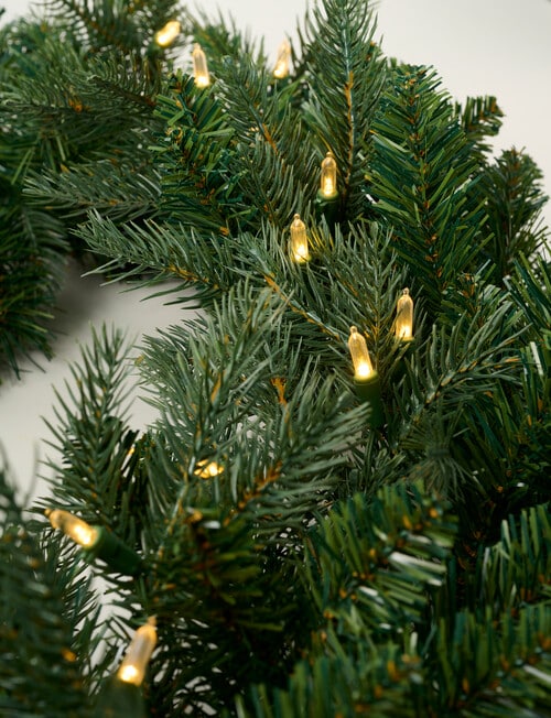 Christmas Shop Pre-Lit Faux Spruce Garland product photo View 06 L
