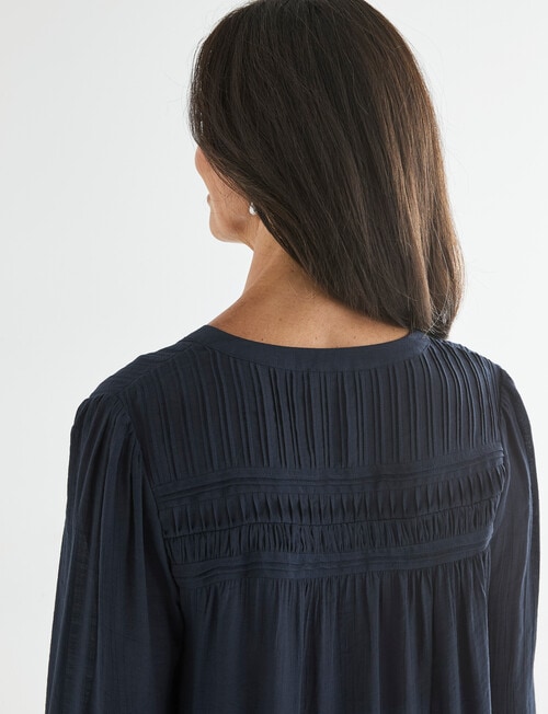Ella J Romantic Top, Navy product photo View 05 L