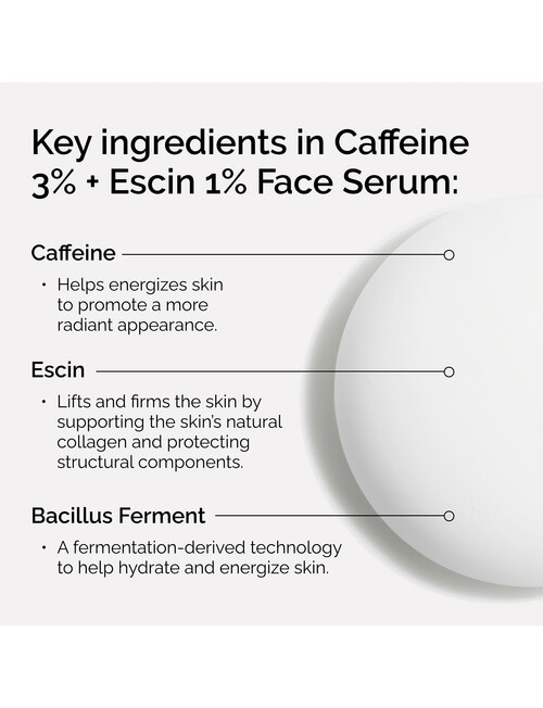 The Ordinary Caffeine 3% + Escin 1% Face Serum, 30ml product photo View 05 L