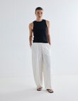 Mineral Eddie Barrel Pant, Chalk product photo
