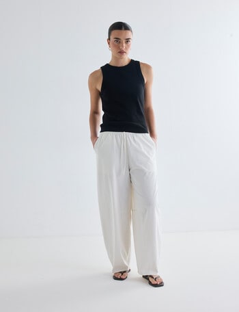 Mineral Eddie Barrel Pant, Chalk product photo