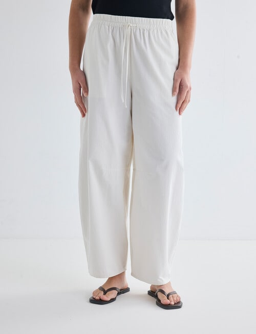 Mineral Eddie Barrel Pant, Chalk product photo View 03 L