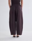 Mineral Eddie Barrel Pant, Chocolate product photo View 02 S