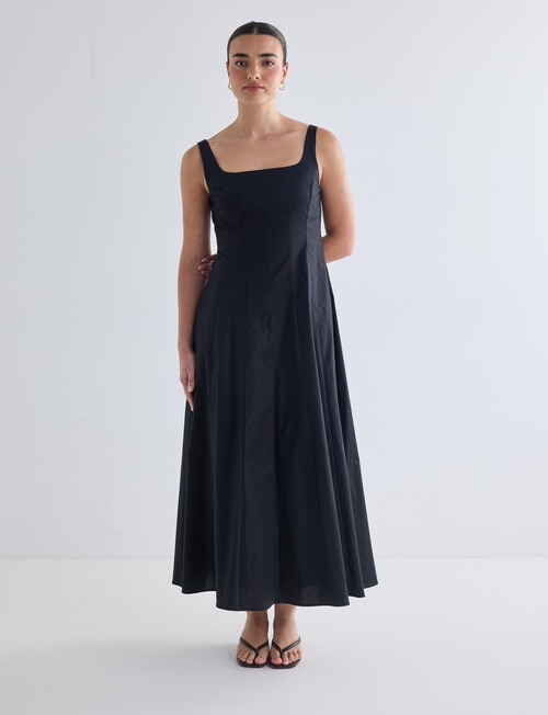 Mineral Lawny Dress, Black product photo